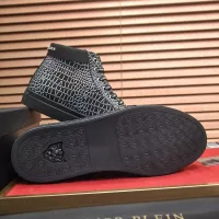 $92.00 USD Philipp Plein PP High Tops Shoes For Men #1387911