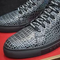$92.00 USD Philipp Plein PP High Tops Shoes For Men #1387911