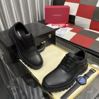 $118.00 USD Salvatore Ferragamo Leather Shoes For Men #1387949