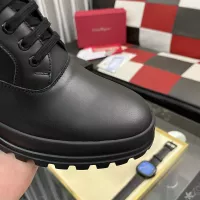 $118.00 USD Salvatore Ferragamo Leather Shoes For Men #1387949