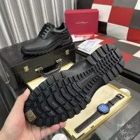 $118.00 USD Salvatore Ferragamo Leather Shoes For Men #1387949