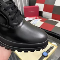 $118.00 USD Salvatore Ferragamo Leather Shoes For Men #1387951