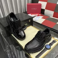 $118.00 USD Salvatore Ferragamo Leather Shoes For Men #1387955