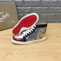 $96.00 USD Christian Louboutin High Top Shoes For Men #1388027