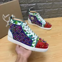 $96.00 USD Christian Louboutin High Top Shoes For Women #1388031