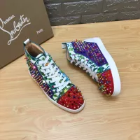 $96.00 USD Christian Louboutin High Top Shoes For Women #1388031