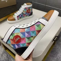 $98.00 USD Christian Louboutin High Top Shoes For Women #1388041
