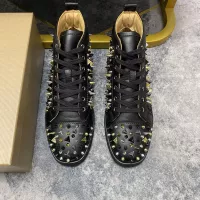 $98.00 USD Christian Louboutin High Top Shoes For Men #1388050
