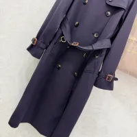 $190.00 USD Burberry Trench Coat Long Sleeved For Women #1390954