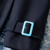 $132.00 USD Burberry Trench Coat Long Sleeved For Women #1391097