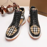 $80.00 USD Burberry High Tops Shoes For Men #1391794