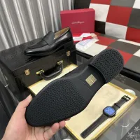 $108.00 USD Salvatore Ferragamo Leather Shoes For Men #1392084