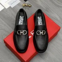 $85.00 USD Salvatore Ferragamo Leather Shoes For Men #1392087