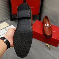 $85.00 USD Salvatore Ferragamo Leather Shoes For Men #1392088