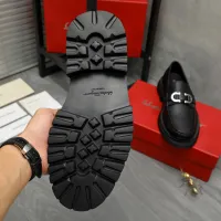 $112.00 USD Salvatore Ferragamo Leather Shoes For Men #1392104