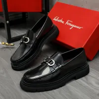 $112.00 USD Salvatore Ferragamo Leather Shoes For Men #1392109