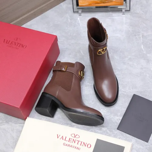 Replica Valentino Boots For Women #1393049 $180.00 USD for Wholesale