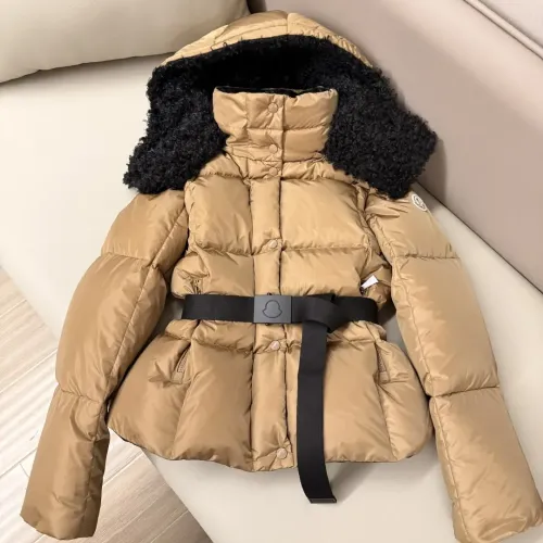 Moncler Down Feather Coat Long Sleeved For Women #1393138