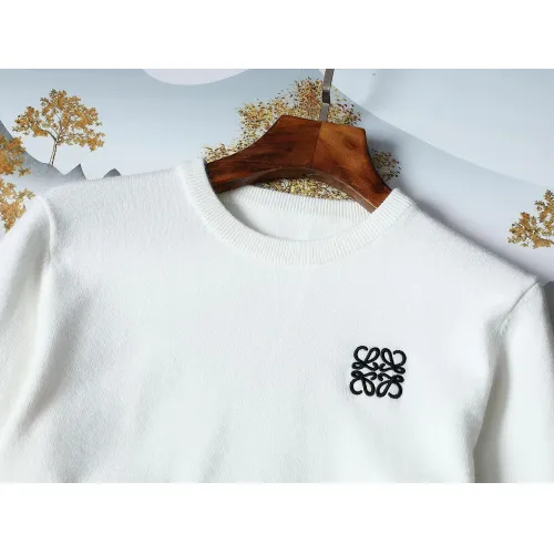 Replica LOEWE Sweaters Long Sleeved For Men #1393173 $42.00 USD for Wholesale