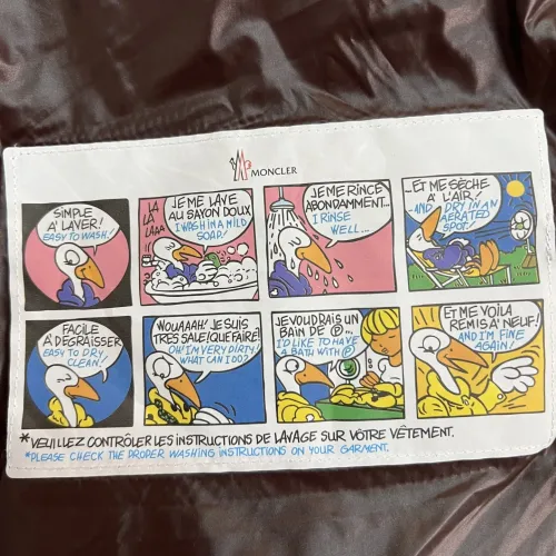 Replica Moncler Down Feather Coat Long Sleeved For Men #1393271 $170.00 USD for Wholesale