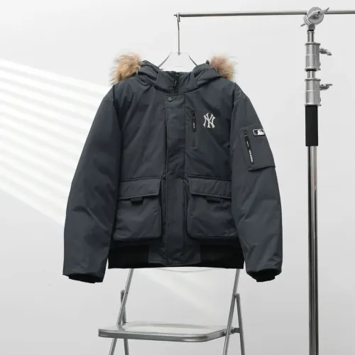 New York Yankees Down Feather Coat Long Sleeved For Unisex #1393280