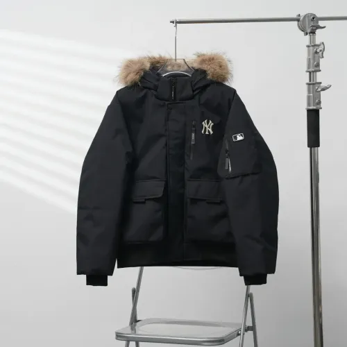 New York Yankees Down Feather Coat Long Sleeved For Unisex #1393282