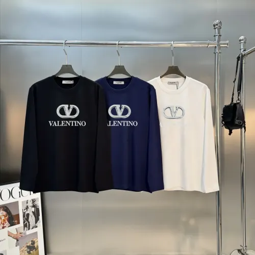 Replica Valentino T-Shirts Long Sleeved For Men #1393481 $82.00 USD for Wholesale