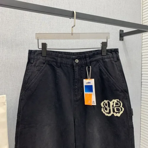 Replica Balenciaga Jeans For Men #1393589 $88.00 USD for Wholesale