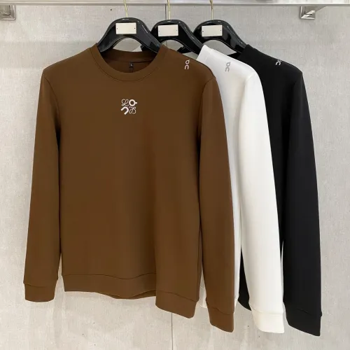 Replica LOEWE Hoodies Long Sleeved For Men #1393624 $82.00 USD for Wholesale