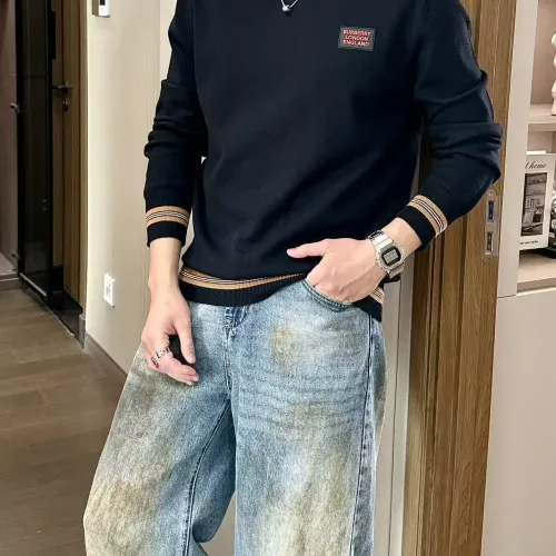 Replica Burberry Fashion Sweaters Long Sleeved For Men #1394369 $48.00 USD for Wholesale