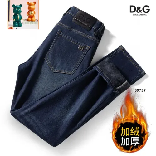 Replica Dolce & Gabbana D&G Jeans For Men #1394561 $52.00 USD for Wholesale