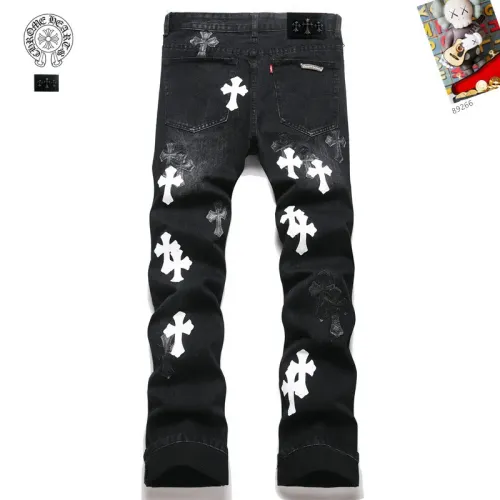 Replica Chrome Hearts Jeans For Men #1394580 $48.00 USD for Wholesale