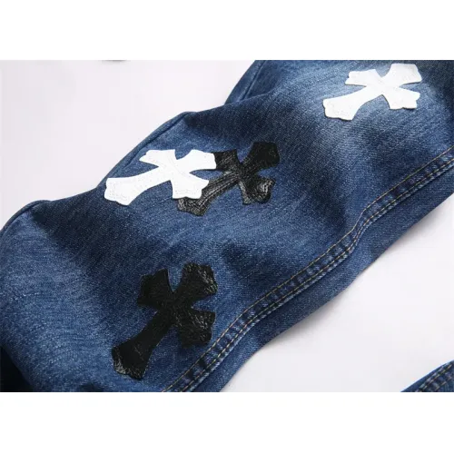 Replica Chrome Hearts Jeans For Men #1394581 $48.00 USD for Wholesale