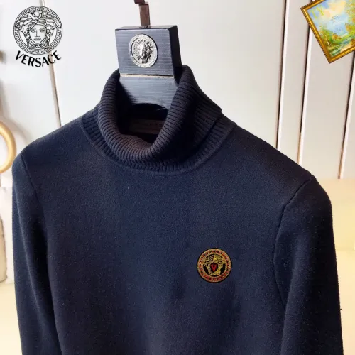 Replica Versace Sweaters Long Sleeved For Men #1395083 $48.00 USD for Wholesale