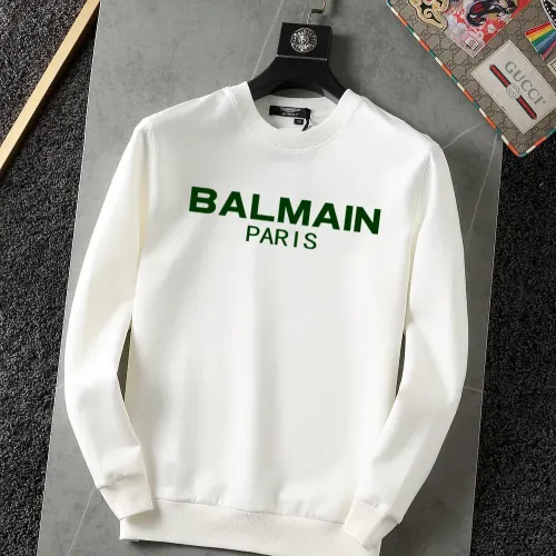 Balmain Hoodies Long Sleeved For Men #1395141