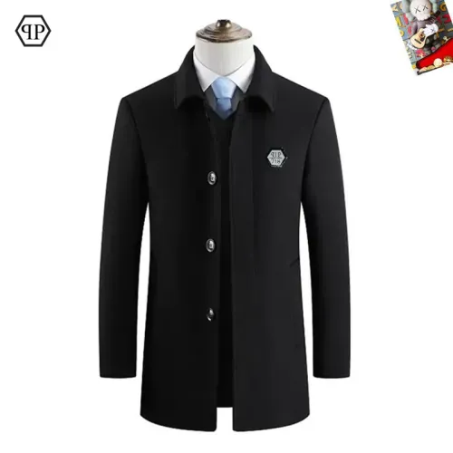 Philipp Plein PP Coats Long Sleeved For Men #1395442
