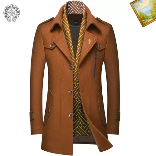 Chrome Hearts Coats Long Sleeved For Men #1395543