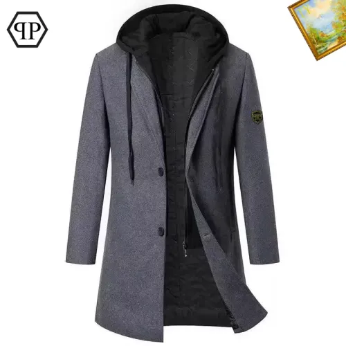 Philipp Plein PP Coats Long Sleeved For Men #1395563