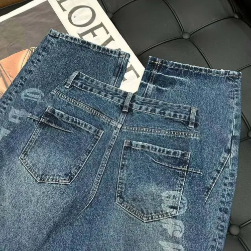 Replica Chrome Hearts Jeans For Women #1395966 $80.00 USD for Wholesale