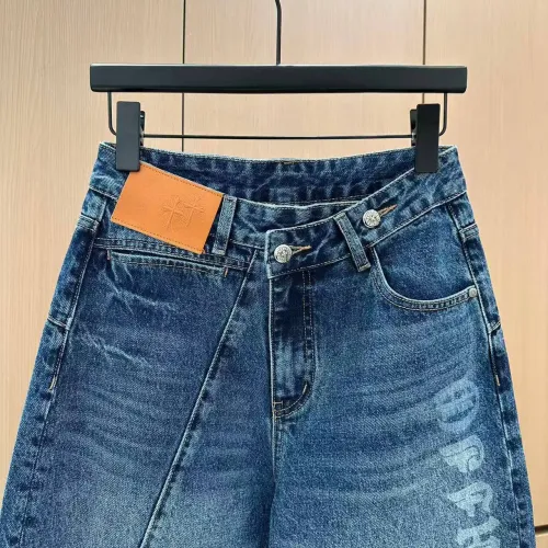 Replica Chrome Hearts Jeans For Women #1395966 $80.00 USD for Wholesale