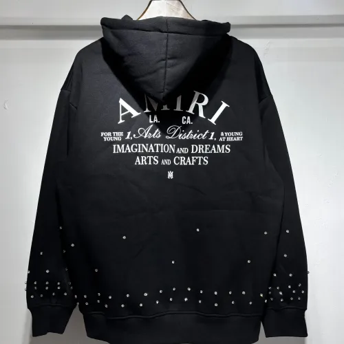 Replica Amiri Hoodies Long Sleeved For Men #1396037 $52.00 USD for Wholesale