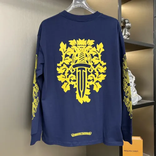 Replica Chrome Hearts T-Shirts Long Sleeved For Unisex #1396038 $45.00 USD for Wholesale