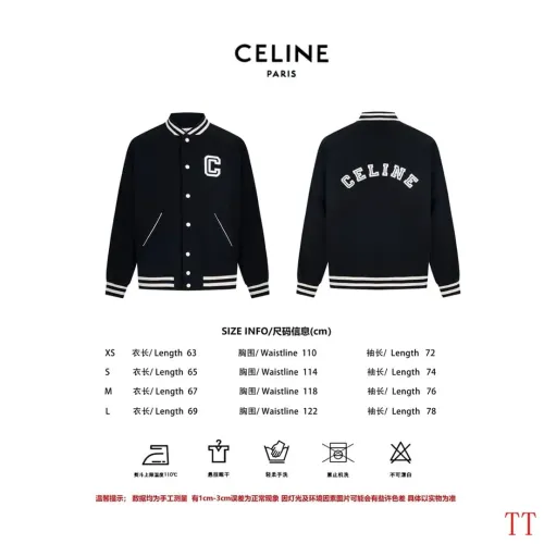 Replica Celine Jackets Long Sleeved For Unisex #1396162 $98.00 USD for Wholesale