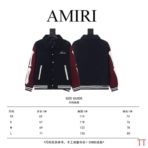 Replica Amiri Jackets Long Sleeved For Unisex #1396219 $96.00 USD for Wholesale