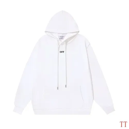 Replica Off-White Hoodies Long Sleeved For Unisex #1396293 $52.00 USD for Wholesale