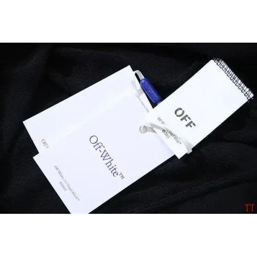 Replica Off-White Hoodies Long Sleeved For Unisex #1396304 $52.00 USD for Wholesale