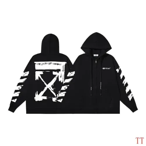 Replica Off-White Hoodies Long Sleeved For Unisex #1396314 $64.00 USD for Wholesale
