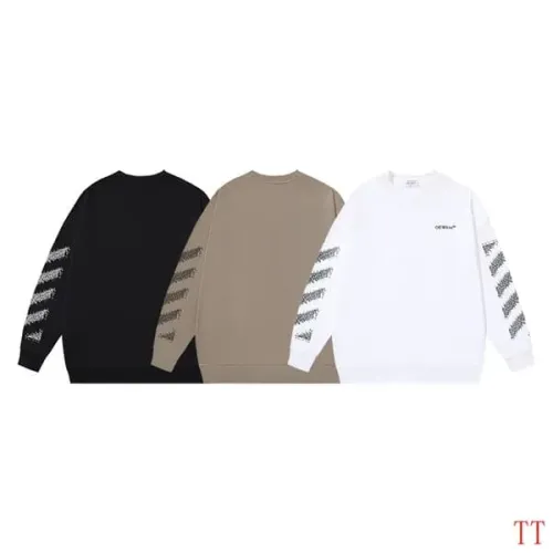 Replica Off-White Hoodies Long Sleeved For Unisex #1396318 $45.00 USD for Wholesale