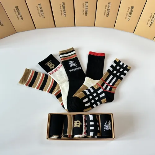 Replica Burberry Socks #1396422 $29.00 USD for Wholesale