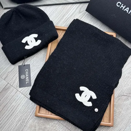 Chanel Hat and Scarf Set #1396476